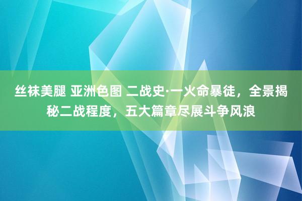 丝袜美腿 亚洲色图 二战史·一火命暴徒，全景揭秘二战程度，五大篇章尽展斗争风浪